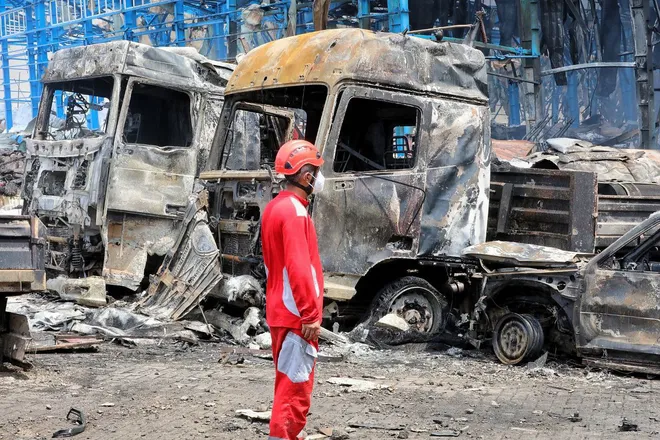 İran hakimiyyəti Bəndər-Abbas limanındakı partlayışın səbəbini açıqlayıb
