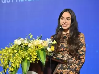 Leyla Əliyeva Vyetnama səfəri çərçivəsində bir sıra görüşlər keçirib