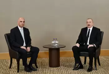 Prezident İlham Əliyevin Antalyada Avropa Şurasının Baş katibi Alen Berse ilə görüşü olub