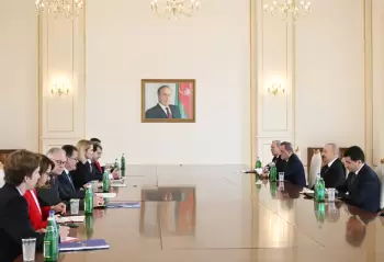 İlham Əliyev Avropa Komissiyasının vitse-prezidenti Kaya Kallası qəbul edib