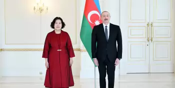 Prezident İlham Əliyev Çinin Azərbaycanda yeni təyin olunmuş səfirinin etimadnaməsini qəbul edib