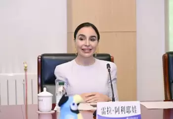 Leyla Əliyeva Pekin Xarici Dillər Universitetində olub