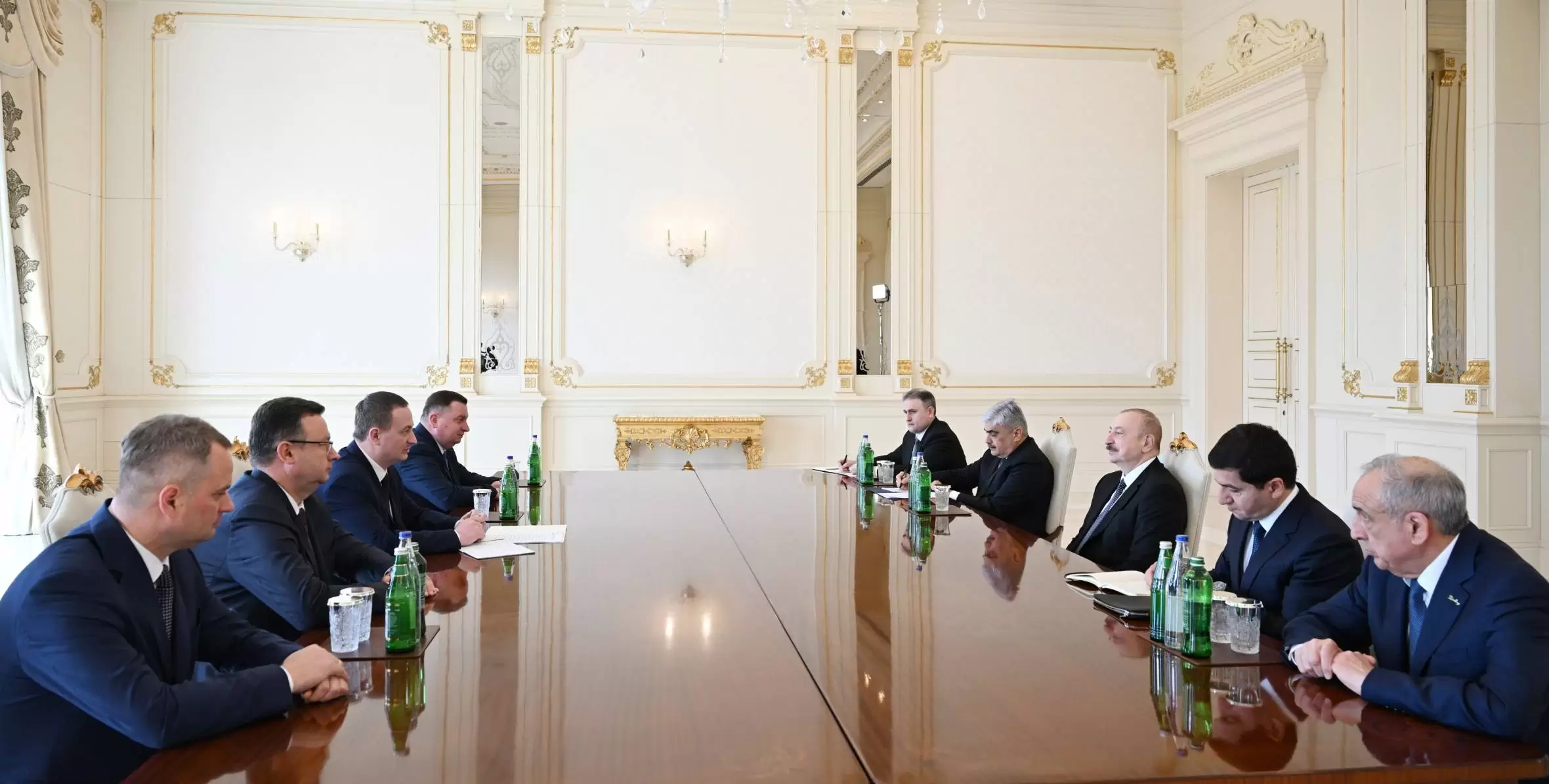 Prezident İlham Əliyev Belarusun Baş nazirini qəbul edib