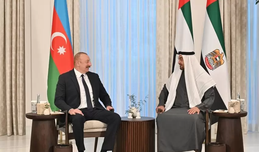 BƏƏ Prezidenti Azərbaycan Prezidenti İlham Əliyevə zəng edib