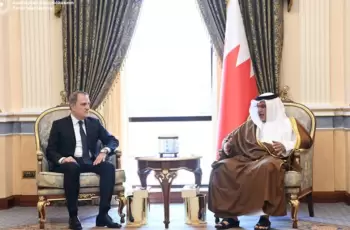 Ceyhun Bayramov Azərbaycan Prezidentinin məktubunu Bəhreyn Vəliəhdinə təqdim edib