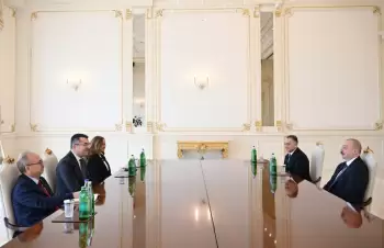 Prezident İlham Əliyev Türkiyə Milli Təhlükəsizlik Şurasının Baş katibini qəbul edib