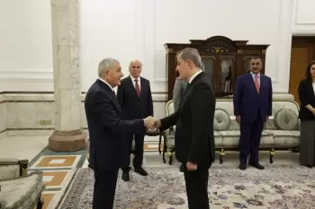 Ceyhun Bayramov İraq Prezidenti ilə görüşüb