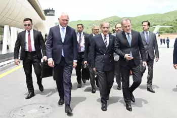 Pakistanın Baş naziri Məhəmməd Şahbaz Şərif Azərbaycana səfərə gəlib