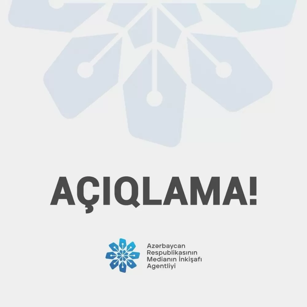 Agentlik Vladimir Solovyovun hörmətsizliyi ilə bağlı açıqlama yaydı