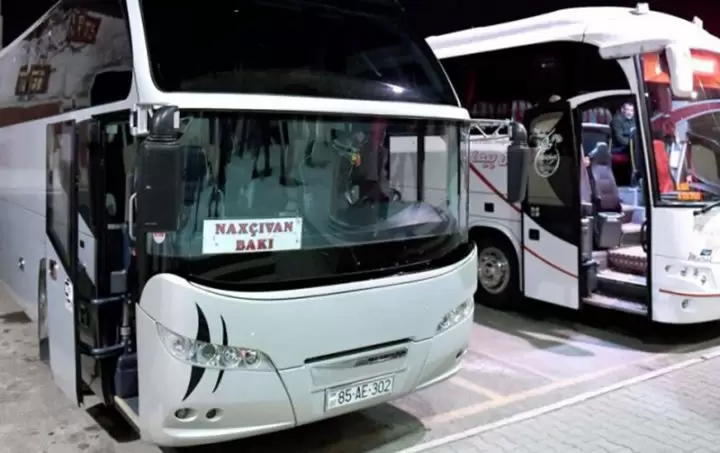 Bakı-Naxçıvan-Bakı avtobus reysləri fəaliyyətini dayandırıb