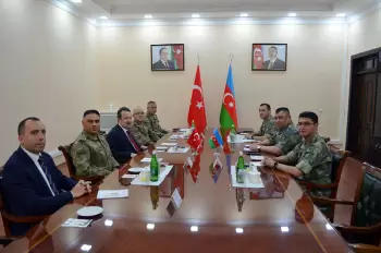 Türkiyə MMU-nun nümayəndə heyəti Quru Qoşunları Komandanlığını ziyarət edib