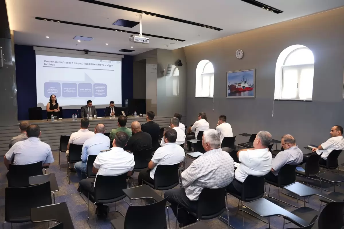 İcbari Sığorta Bürosu və Əməyin Mühafizəsi Mərkəzi birgə təlimlər keçirir - FOTOLAR