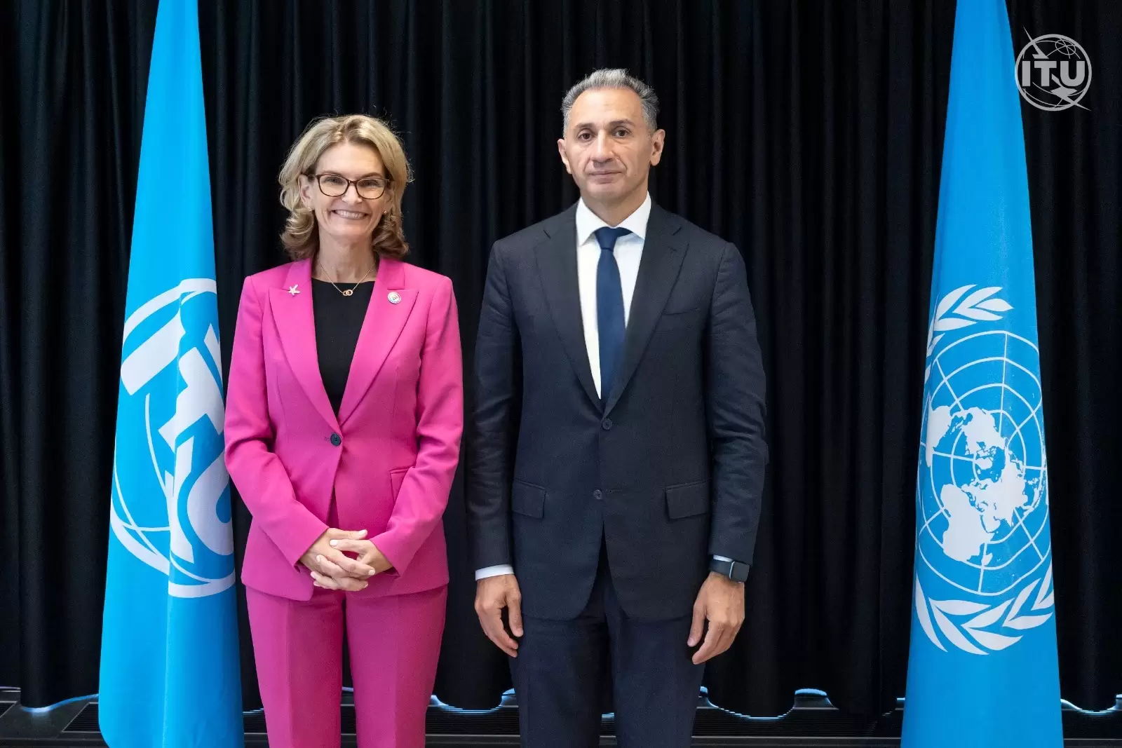 Rəşad Nəbiyev Beynəlxalq Telekommunikasiya İttifaqının Baş katibi ilə görüşüb