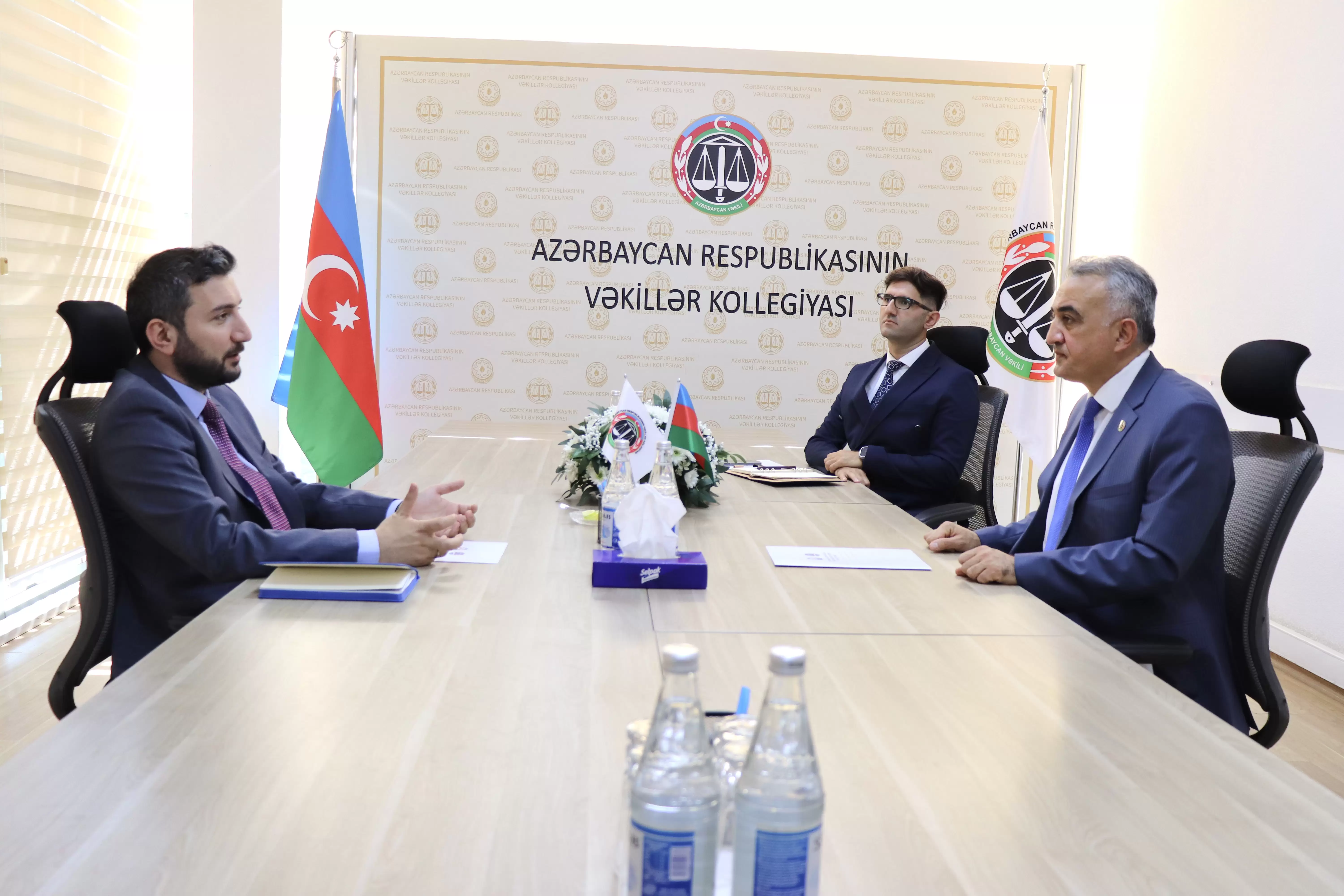 Anar Bağırov dördüncü “Yüksəliş” müsabiqəsinin qalibi ilə görüşüb