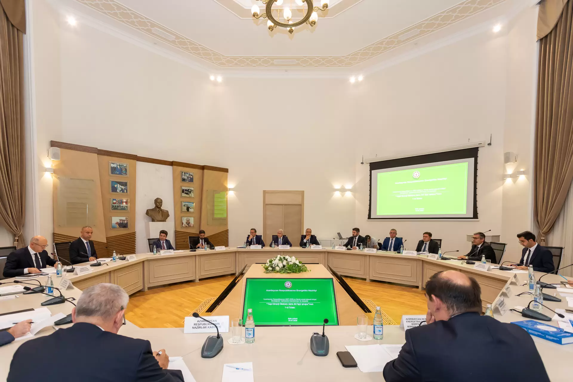 "Yaşıl enerji məkanı" Alt İşçi Qrupunun ilk iclası keçirilib