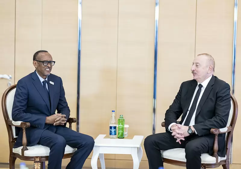 Azərbaycan Prezidenti ruandalı həmkarını təbrik edib
