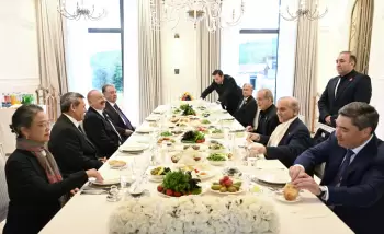 Şuşada Prezident İlham Əliyevin adından İqtisadi Əməkdaşlıq Təşkilatının 17-ci Zirvə görüşünün iştirakçılarının şərəfinə rəsmi nahar verilib