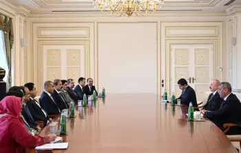 Prezident İlham Əliyev Pakistan Milli Assambleyası sədrinin başçılıq etdiyi nümayəndə heyətini qəbul edib