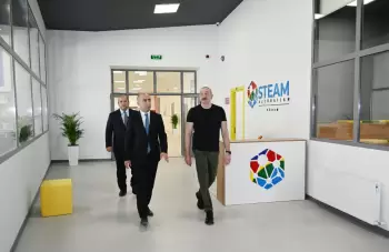 Ağdam şəhər 1 nömrəli tam orta məktəbin binasının açılışı olub