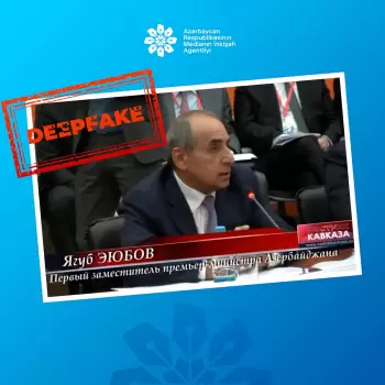 MEDİA: Yaqub Eyyubovun adından yayılan məlumat “deep fake” texnologiyası ilə hazırlanıb