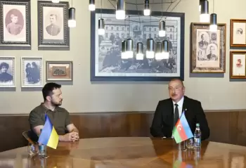 Volodimir Zelenski İlham Əliyevə başsağlığı verib
