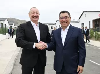 Azərbaycan və Qırğızıstan prezidentləri Ağdam rayonunun Xıdırlı kəndinin 1-ci mərhələsinin açılışında iştirak ediblər