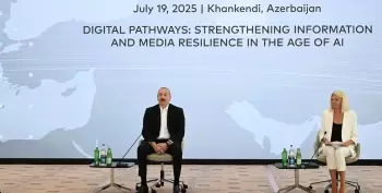 Donal Tramp İlham Əliyevin çıxışını paylaşdı - VİDEO