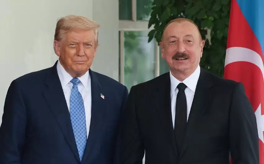 Donald Trampla İlham Əliyevin görüşü olub