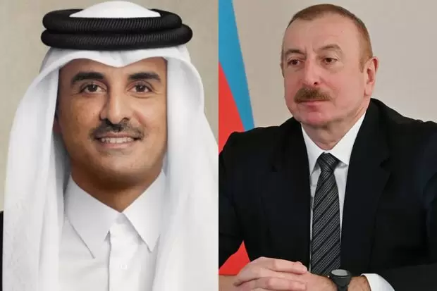 Prezident İlham əliyev Qətər Əmirinə zəng edib