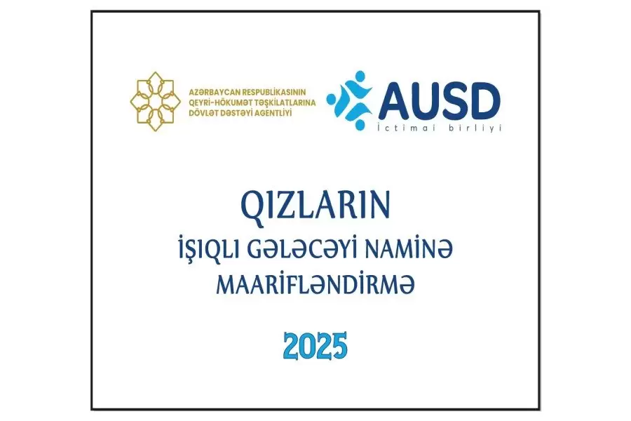 QHT “Qızların işıqlı gələcəyi naminə maarifləndirmə” layihəsinin icrasına başlayır