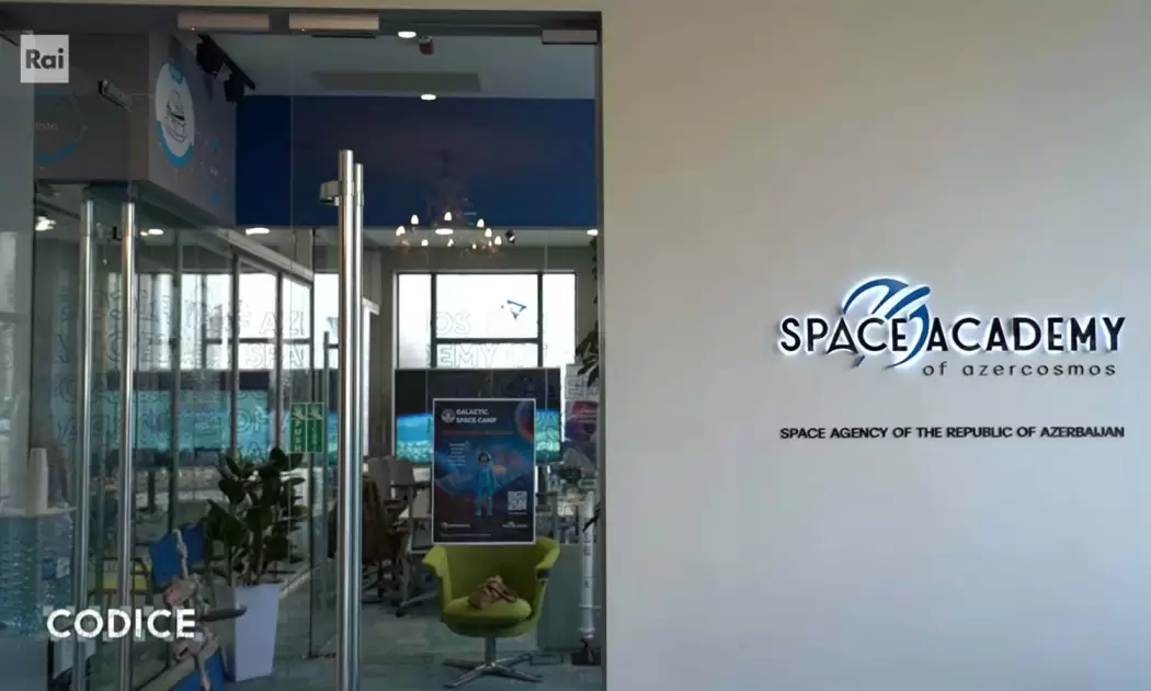 İtaliyanın “RAI” telekanalı Azərbaycanın kosmik və innovasiya ekosistemi barədə reportaj yayımlayıb