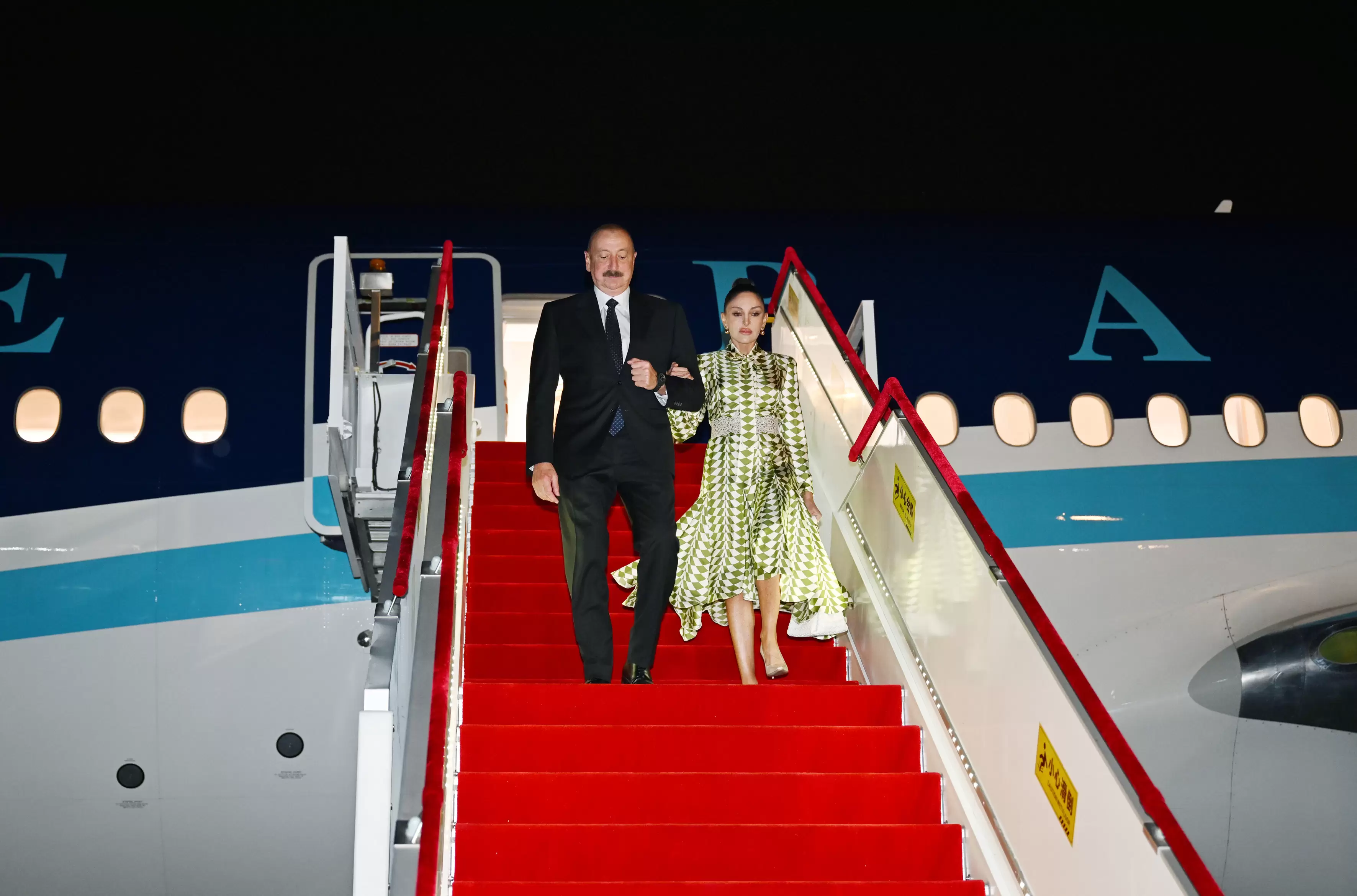 Prezident və xanımı Çində səfərdədir