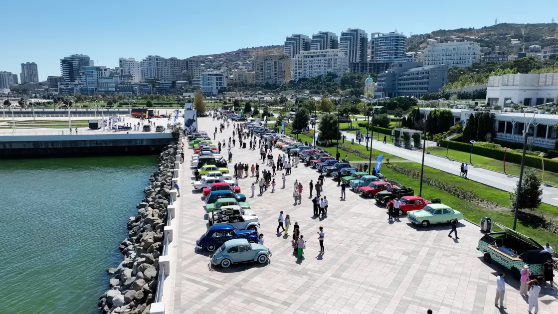 “At gücü” - klassik avtomobillərin yürüşü və çövkən oyunu keçirilib - FOTO