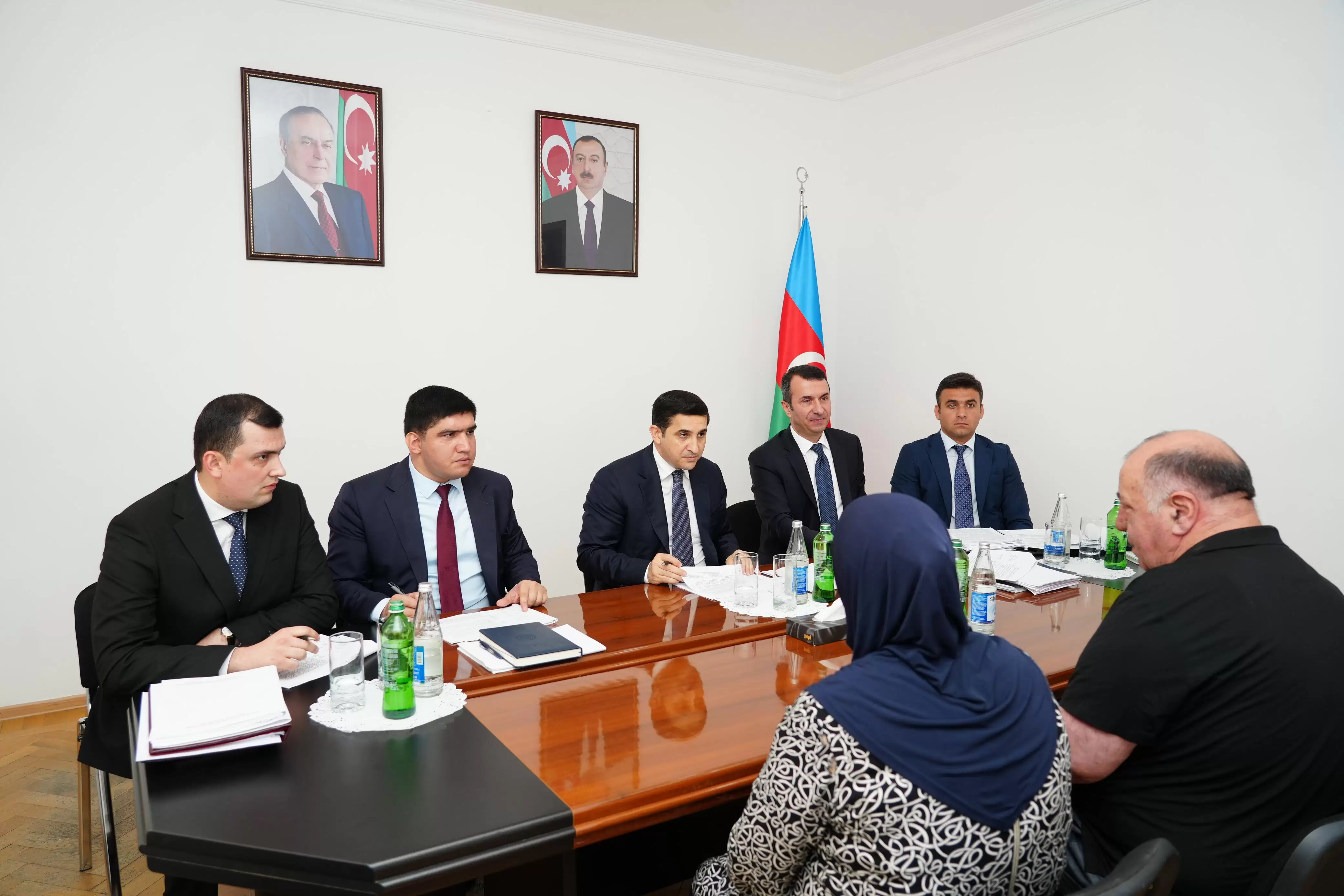 Fərid Əhmədov Ağsu şəhərində vətəndaşları qəbul edib