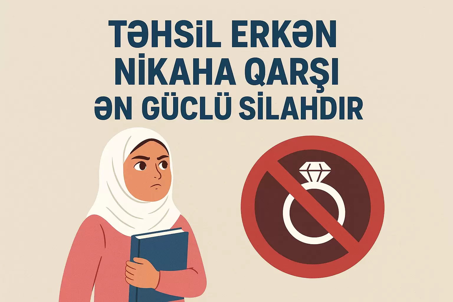 Təhsil erkən nikaha qarşı ən güclü silahdır