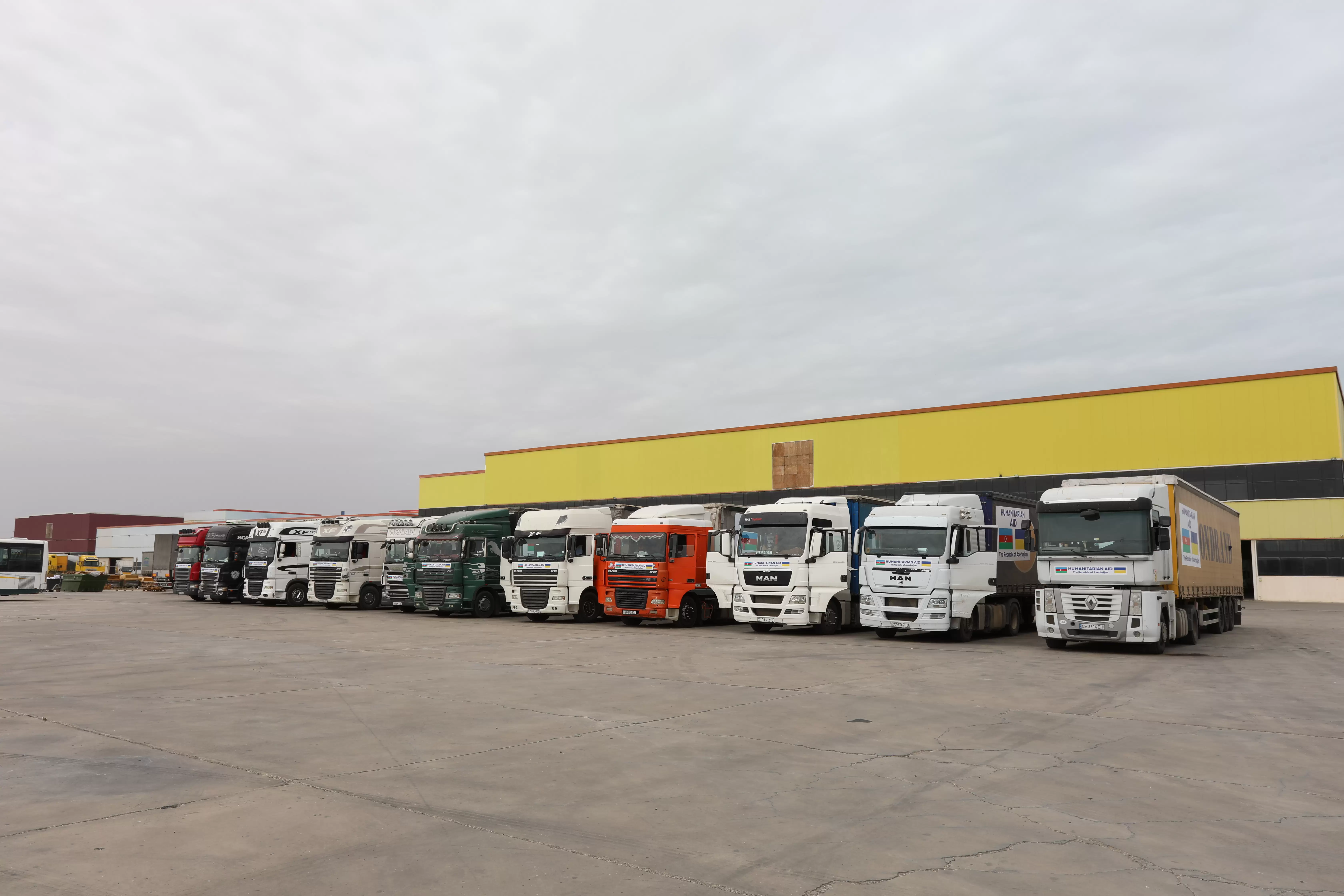 Ukraynaya elektrik avadanlıqlarından ibarət növbəti humanitar yardım göndərilib