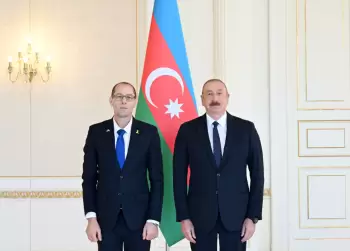 Prezident İlham Əliyev İsrailin Azərbaycanda yeni təyin olunmuş səfirinin etimadnaməsini qəbul edib