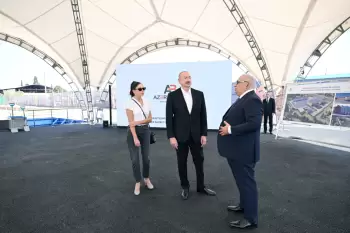 Gəncə şəhərində bazalt məhsullarının istehsalı müəssisəsinin təməli qoyulub