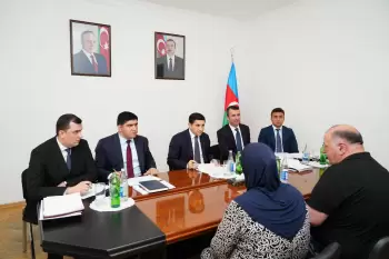 Fərid Əhmədov Ağsu şəhərində vətəndaşları qəbul edib