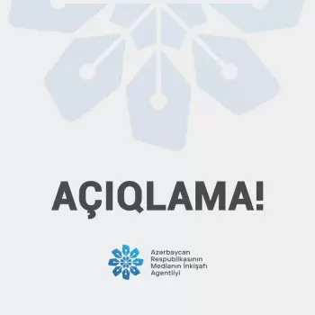 MEDİA bu saytla bağlı açıqlama yaydı