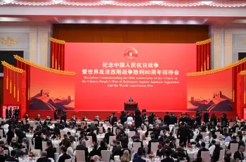 Prezident İlham Əliyev nümayəndə heyətlərinin başçılarının və xanımlarının şərəfinə verilən ziyafətdə iştirak edib