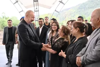 Prezident İlham Əliyev Xocalının Badara, Daşbulaq, Seyidbəyli və Şuşakənd kəndlərinin sakinləri ilə görüşüb