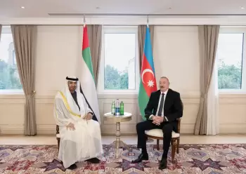 Azərbaycan Prezidenti İlham Əliyevin Birləşmiş Ərəb Əmirliklərinin Prezidenti ilə təkbətək görüşü olub
