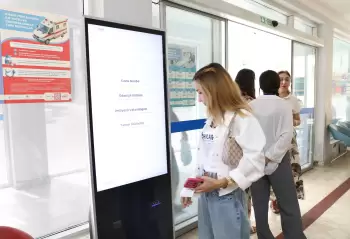 Kliniki Tibbi Mərkəzdə elektron növbə sistemi istifadəyə verilib - FOTOLAR