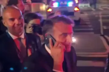 Nyu-Yorkda polis Makronun avtomobilini saxlayıb