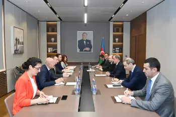 Ceyhun Bayramov Serbiya Xarici İşlər Nazirliyinin dövlət katibi ilə görüşüb