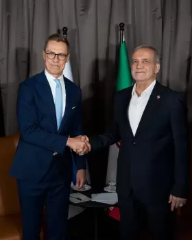 Finlandiya və İran Prezidentləri Nyu Yorkda görüşüb