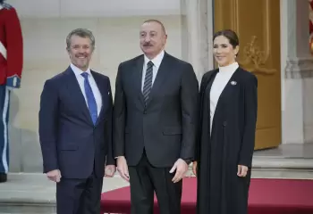 Azərbaycan Prezidenti İlham Əliyev Kopenhagendə ziyafətdə iştirak edib