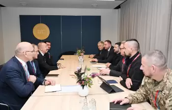 Azərbaycan Prezidenti İlham Əliyevin Kopenhagendə Ukrayna Prezidenti ilə görüşü olub