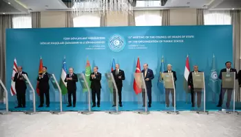 Türkmənistan tərəfindən Füzulidə tikiləcək məscidin onlayn formatda təməli qoyulub